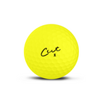 Cut Matte Yellow Ball Logo
