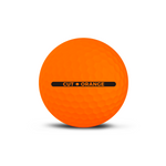 Cut Matte Orange Ball Logo
