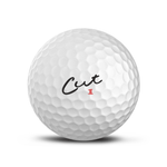 Cut Blue Golf Ball Logo
