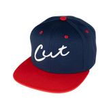 Cut Logo Founder Golf Hat From An Angle