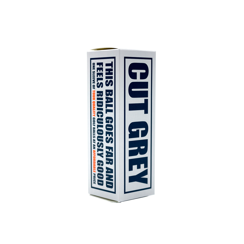 Cut Blue Golf Ball Sleeve