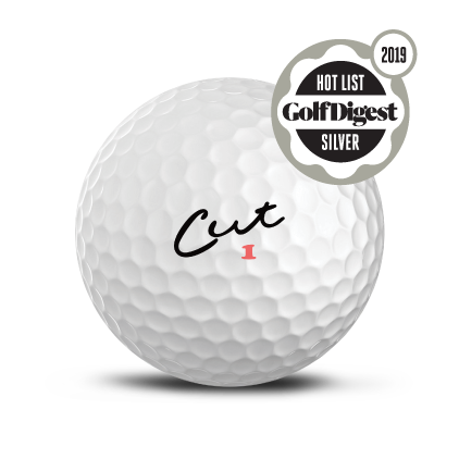 The Cut DC Ball With 2020 Golf Digest Award Logo On Top