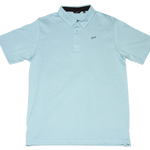Cut Golf Game Day Pale Blue Polo Shirt