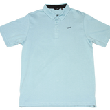 Cut Golf Game Day Pale Blue Polo Shirt